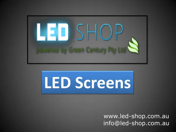 LED-Shop - LED Screens