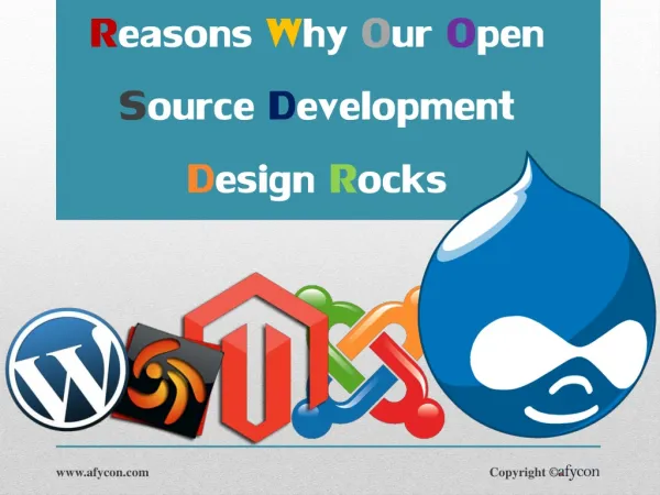 Reasons Why Our Open Source Development Design Rocks