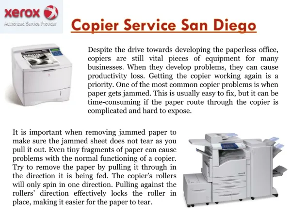 Copier Service In San Diego