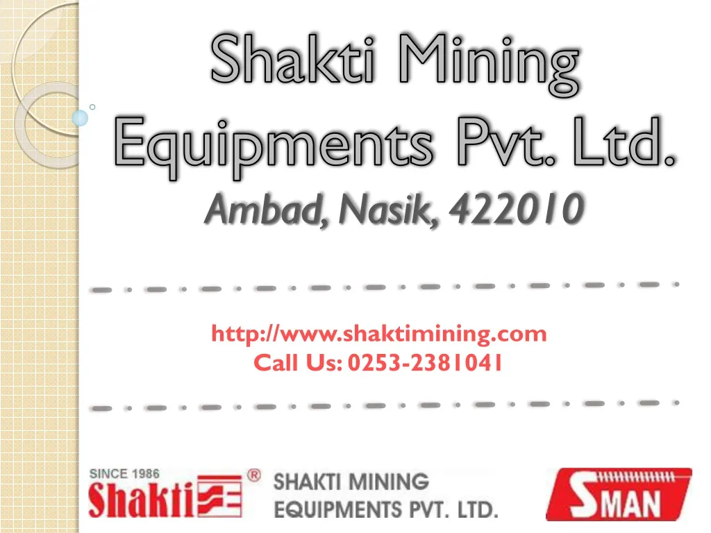 shakti mining equipments pvt ltd ambad nasik