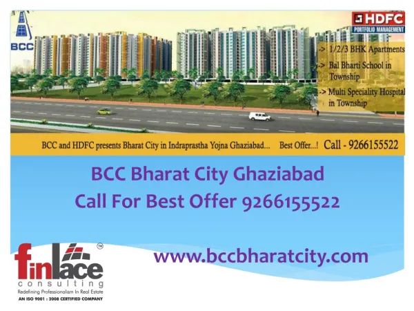 BCC Bharat City Ghaziabad 9266155522