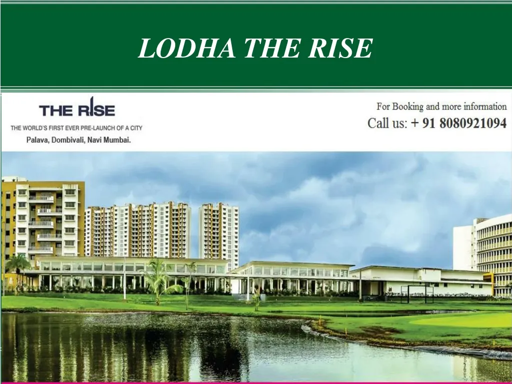 lodha the rise