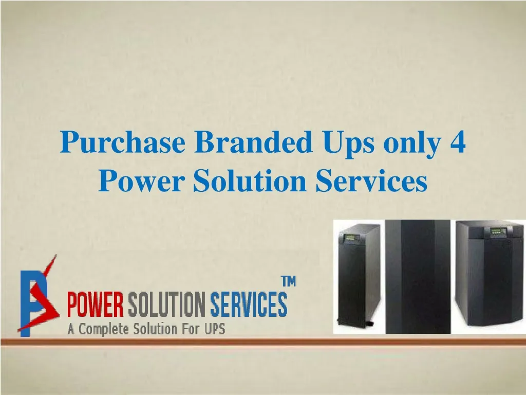 purchase branded ups only 4 power solution