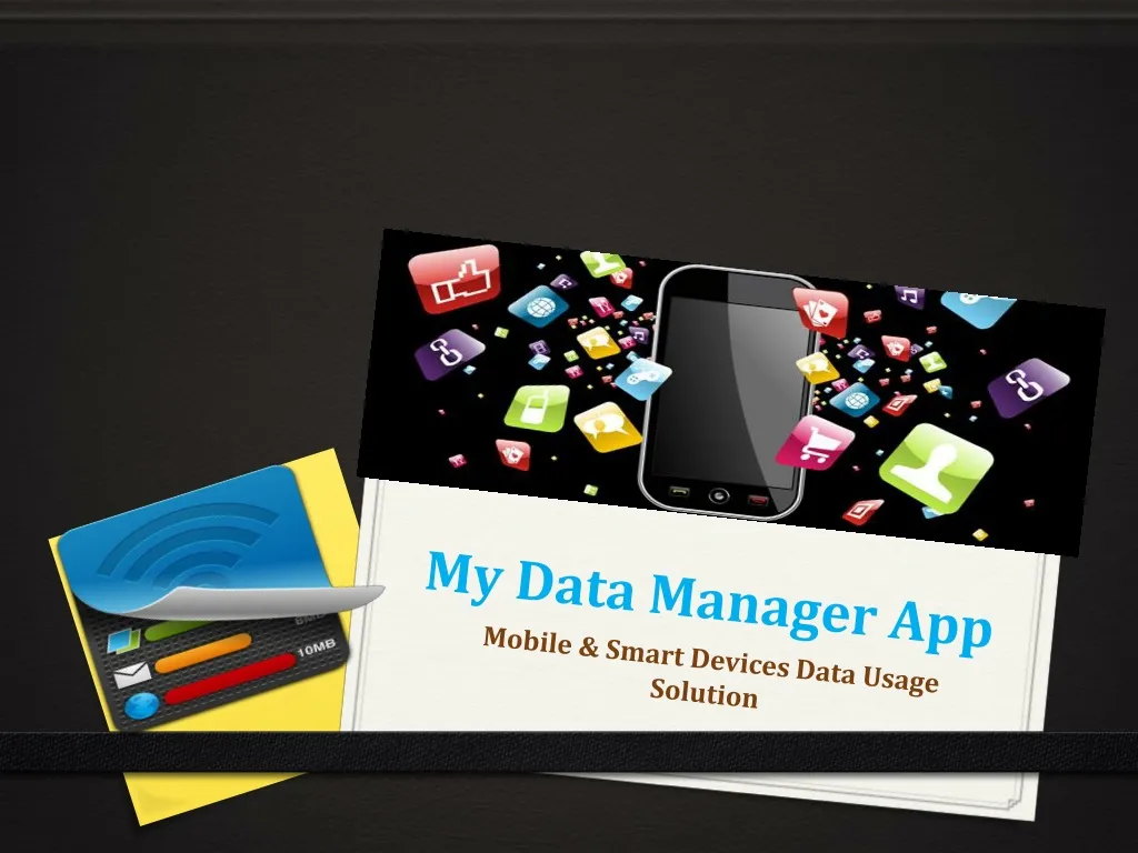 my data manager app