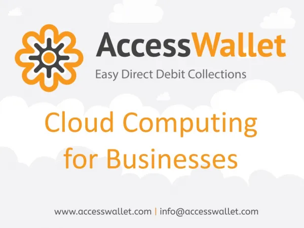 Cloud Computing for Businesses
