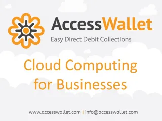 Cloud Computing for Businesses - slide 1