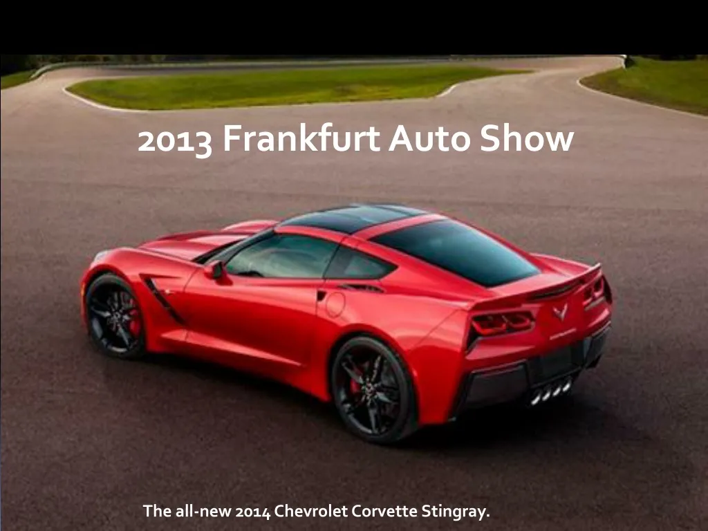 2013 frankfurt auto show