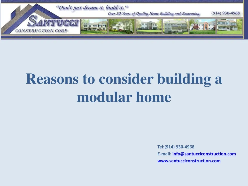 reasons to consider building a modular home