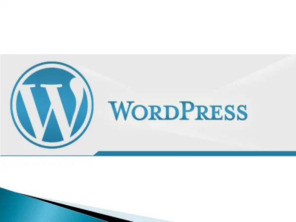 Overview of wordpress