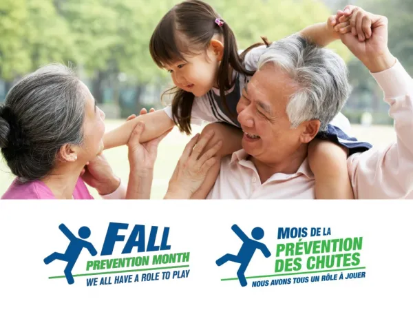 It takes a community to prevent a fall. We all have a role to play .