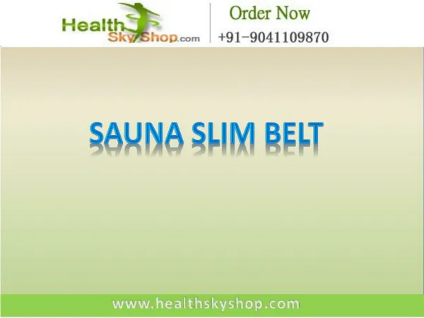 sauna slim belt | buy sauna slimming belt online