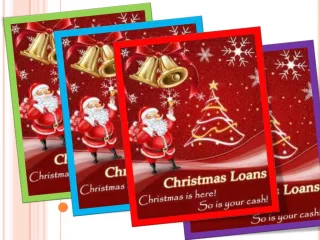 Xmas Loans - slide 1
