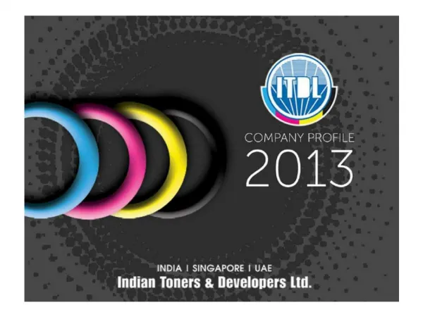 Toner Manufacturer | Indian Toners and Developers Limited