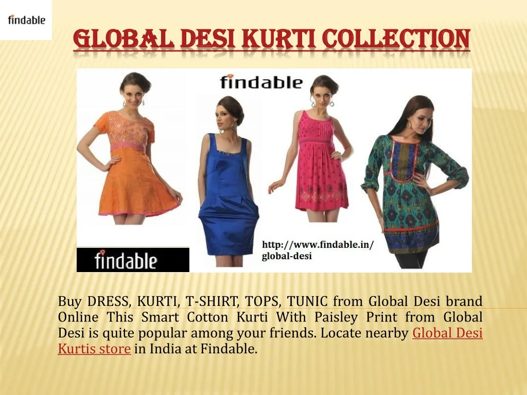 global desi kurti collection