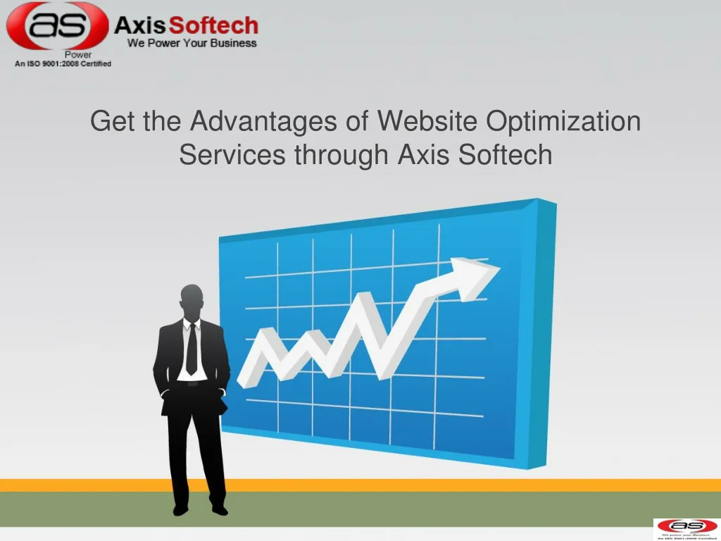 get the advantages of website optimization services through axis softech
