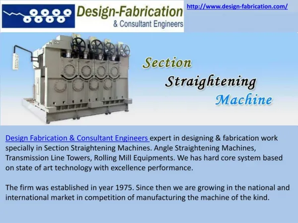 Straightening Machine Manufacturers,Rolling Mill Equipments,