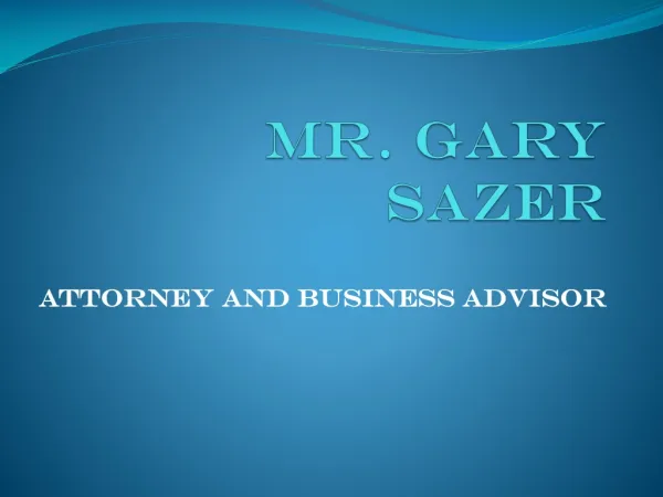 Gary Sazer