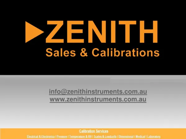 Zenith Sales