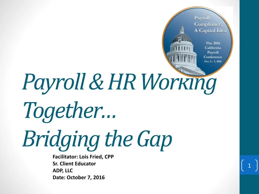 payroll hr working together bridging the gap
