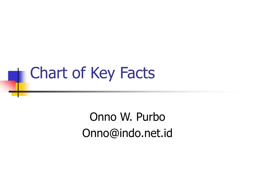 chart of key facts