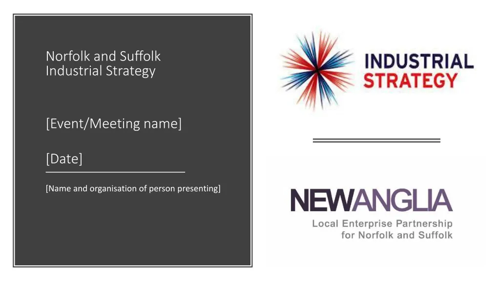 norfolk and suffolk industrial strategy event