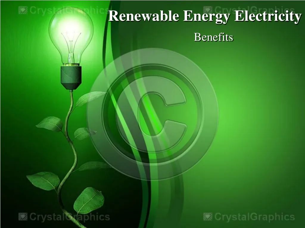 renewable energy electricity