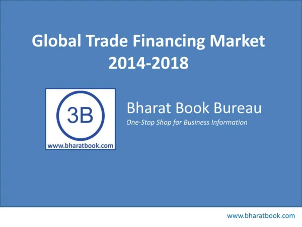 Global Trade Financing Market 2014-2018