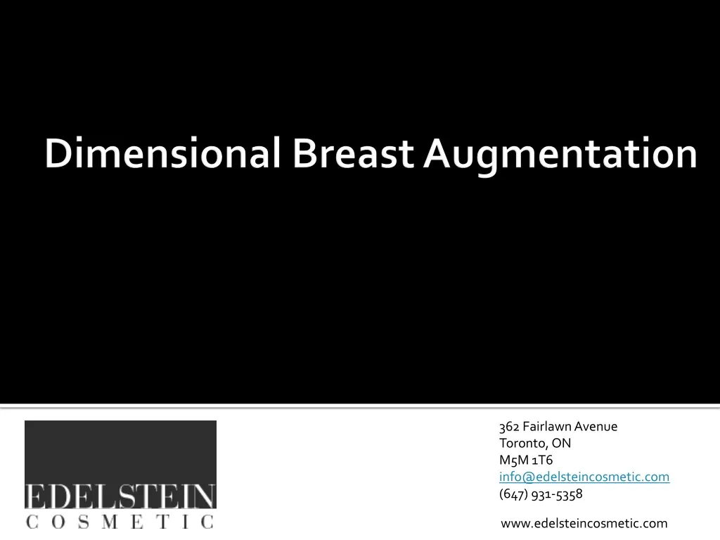 dimensional breast augmentation