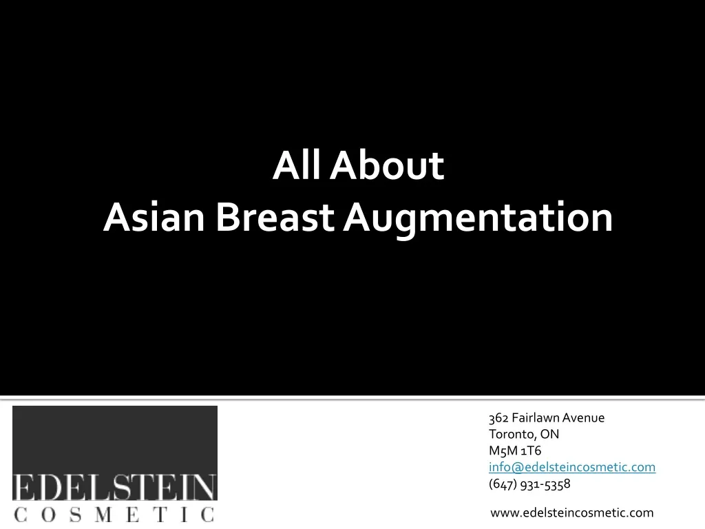 all about asian breast augmentation