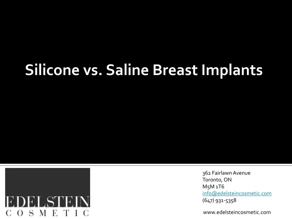 silicone vs saline breast implants