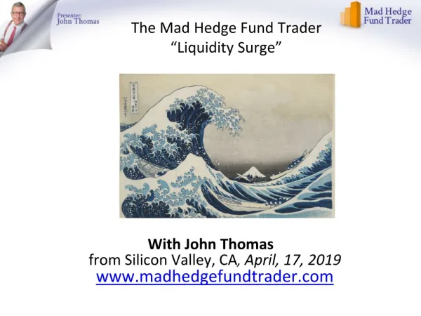 The Mad Hedge Fund Trader “Liquidity Surge”