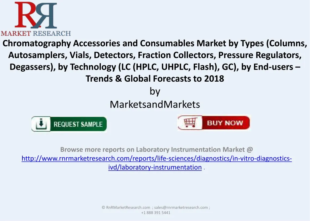 chromatography accessories and consumables market