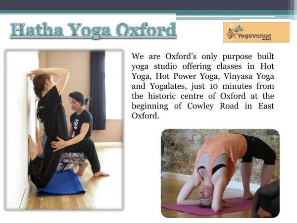 Yoga Classes In Oxfordshire