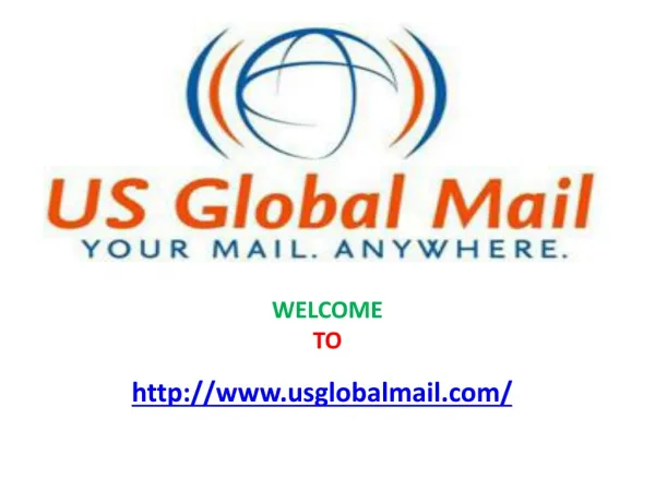 Expat Mail Service at USglobalmail