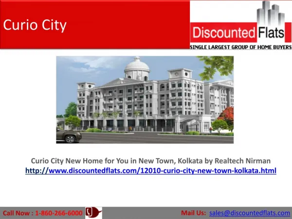 Curio City New Home for You in New Town, Kolkata by Realtech