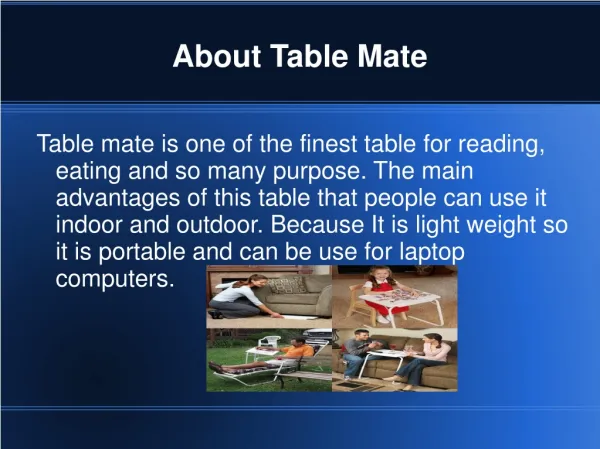 Buy table mate 2