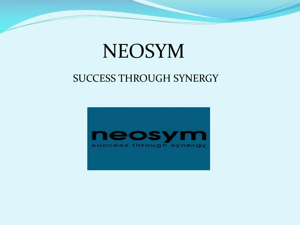 neosym success through synergy