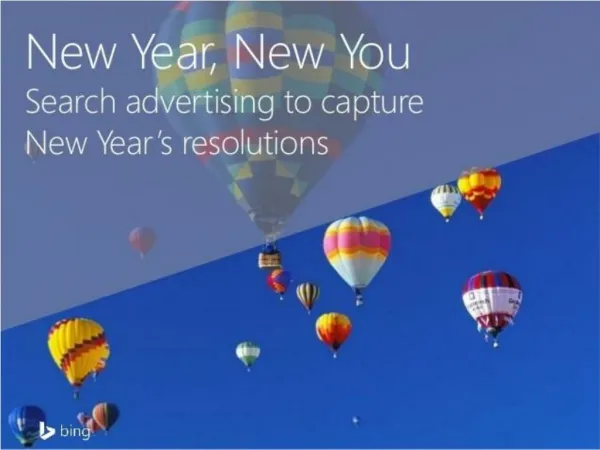 New Year, New You: Search Advertising to Capture New Year's