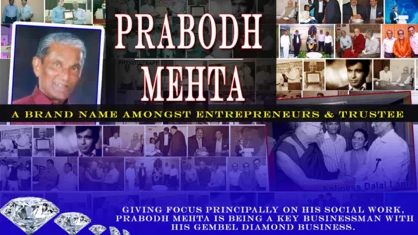 Prabodh Mehta Treasures Society with His Benevolence