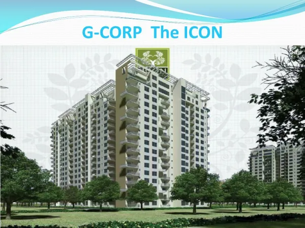 Book 3 BHK Apartment- G Corp The Icon Bangalore- 09999684955