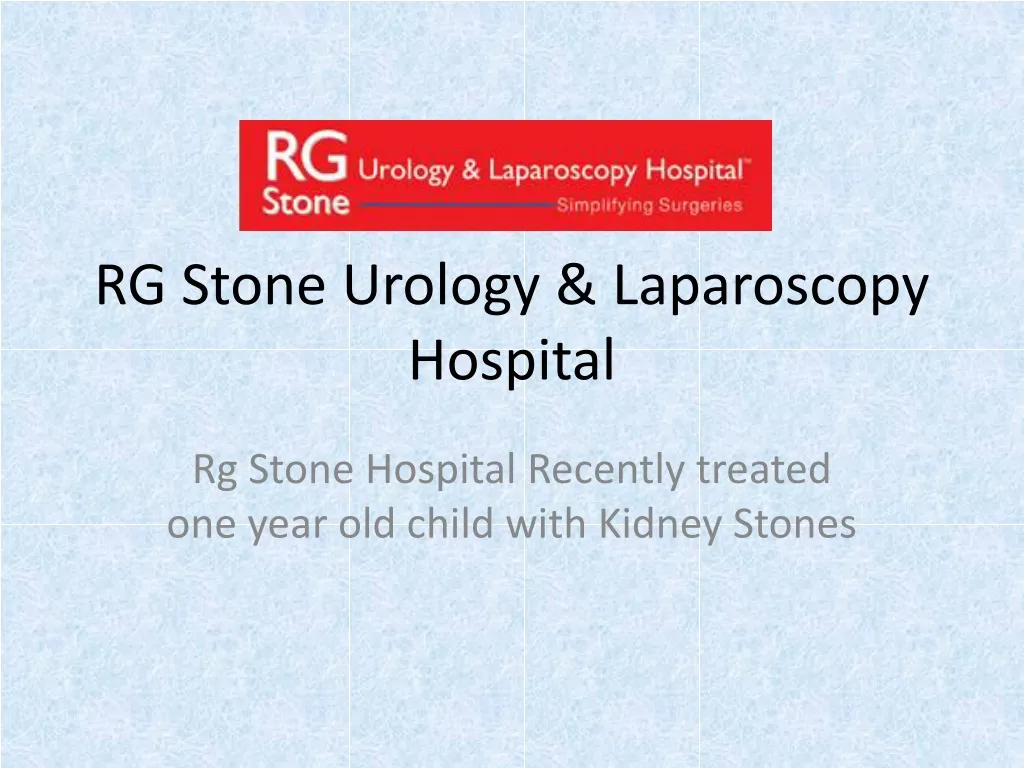 rg stone urology laparoscopy hospital