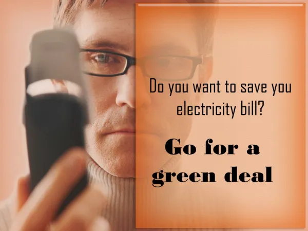 Do you want to save you electricity bill