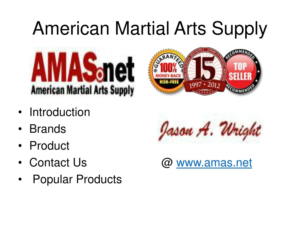 american martial arts supply