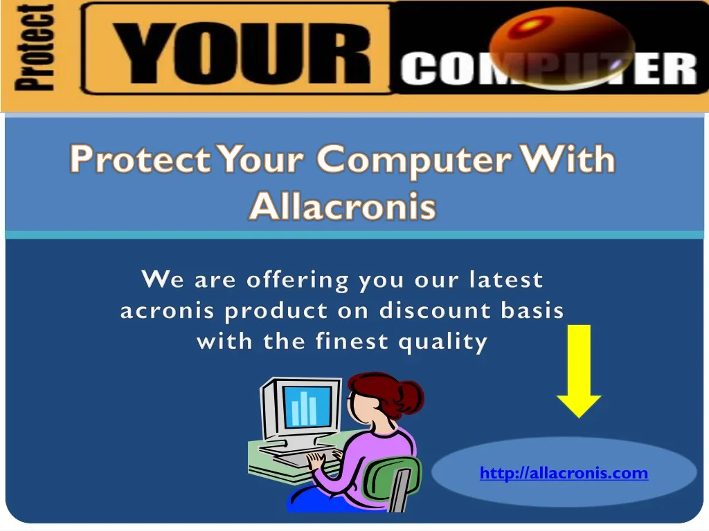 protect your computer with allacronis