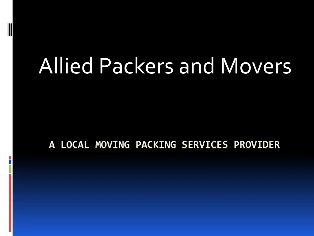 allied packers and movers
