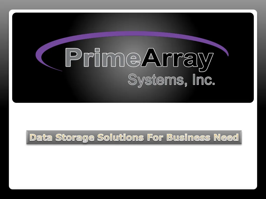 data storage solutions for business need