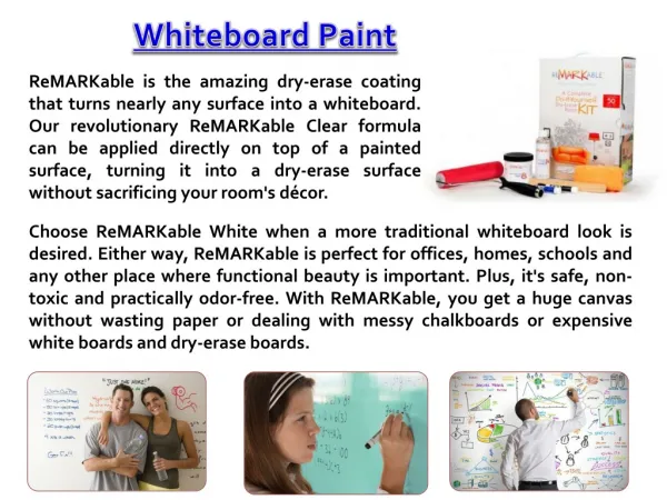 Whiteboard Paint