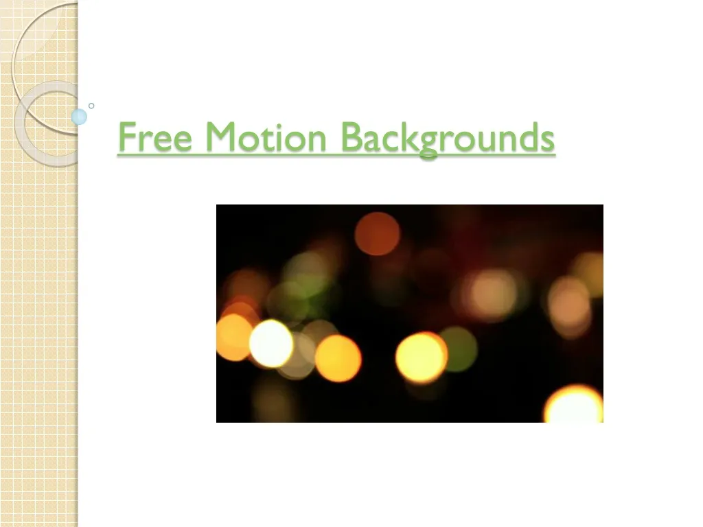 free motion backgrounds