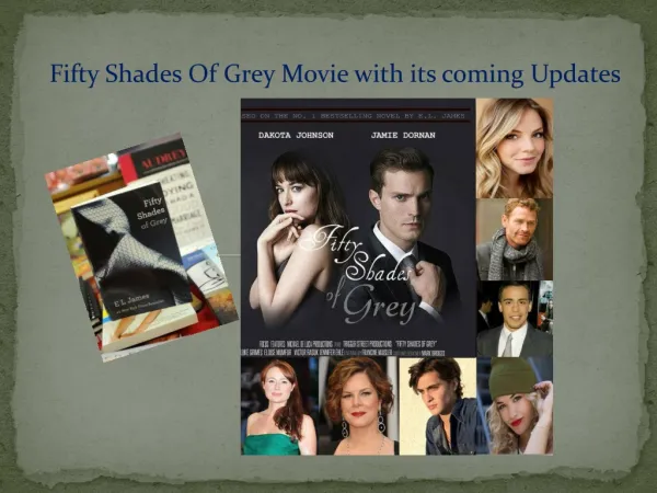 fifty Shades star updates