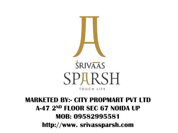 Srivaas New Project SPARSH NH 58 Haridwar